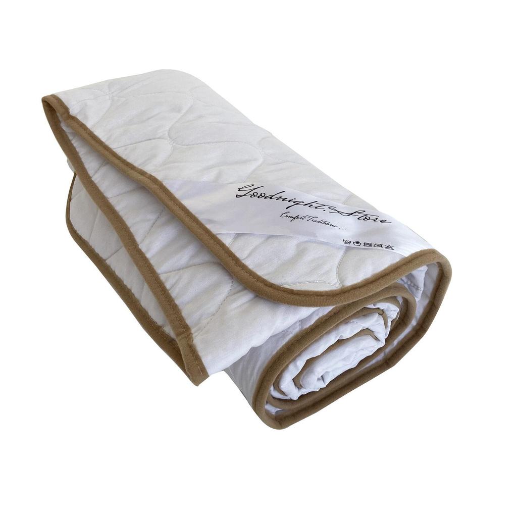 Одеяло из овечьей шерсти мериносов Ultra Lite 150 г/м2 Goodnight.Store Белый Легкое