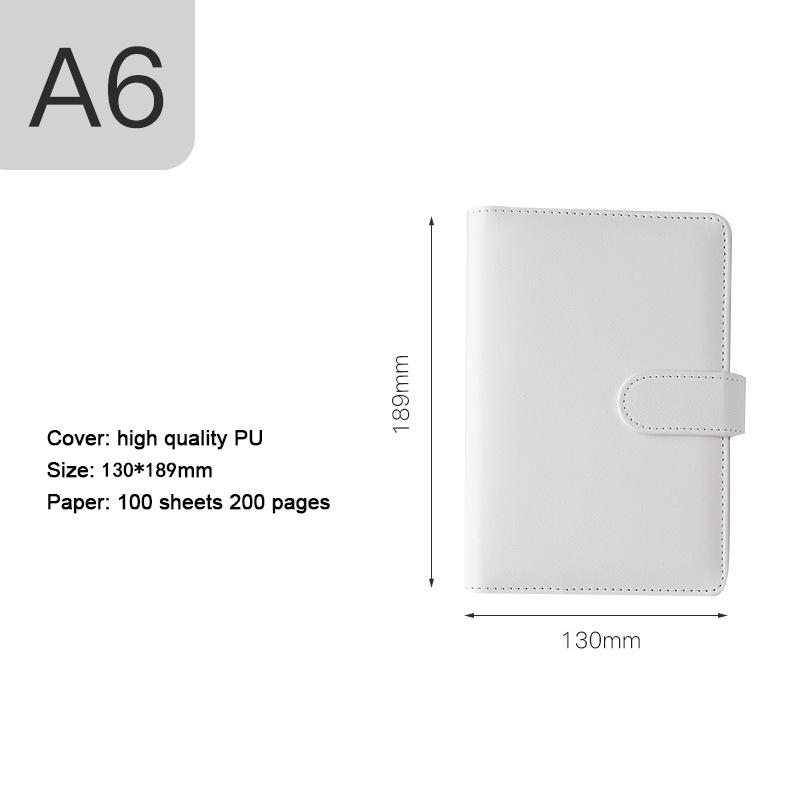 (Бесплатная гравировка логотипа) Студенческий блокнот A5/A6 в твердом футляре с магнитной пряжкой, содержит металлический переплет, дневник, блокнот, справочник