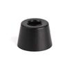 10 Pcs Safe Cushion Cabinet Speaker Furniture Slip Feet Protective Pad Tapered PVC  Foot Mat
