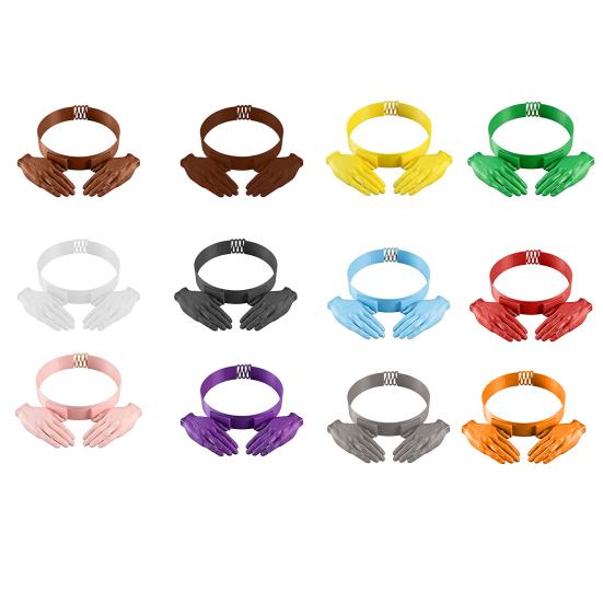 Sun Hat Ultra-Lightweight Adjustable Fit Palm Shaped Summer Hat Hands-Free Sun Visor Headband Outdoor Sun Protection
