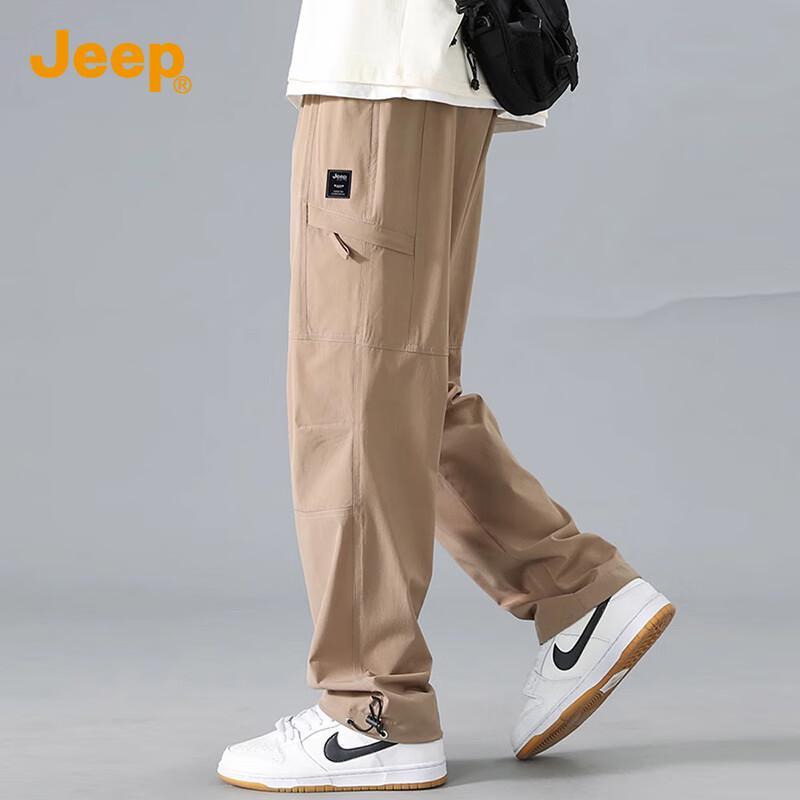 Jeep Мужские водонепроницаемые уличные брюки карго