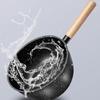 Японская кастрюля с деревянной ручкой, антипригарная, для супа, домашняя, для лапши, для общежития