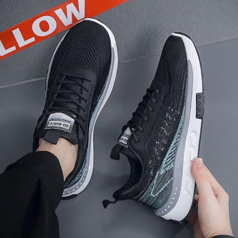 Модные беговые защитные плоские мужские кроссовки нескользящие кроссовки спортивные в продвижении досуг легитимные тенденции 2024 года для взрослых повседневная обувь для мужчин