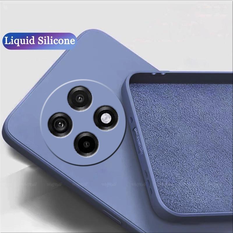 Для Oneplus 13R Чехол Oneplus 13R Capas Новый жидкий силиконовый бампер задняя крышка TPU противоударный мягкий чехол для Oneplus 13 13R Fundas