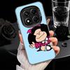 Mafalda Cartoon Cute Shockproof Phone Case for Xiaomi Redmi Note 15 14 13 12 Pro Plus 11 11S 11T 5G Cover Anti Fall Fundas