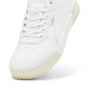 Puma Carina Sneakers 2024 White Snow Cm 2.0 (385849) Women's Fall/Winter Colors Gold/Alpine (Size 28), 22.0