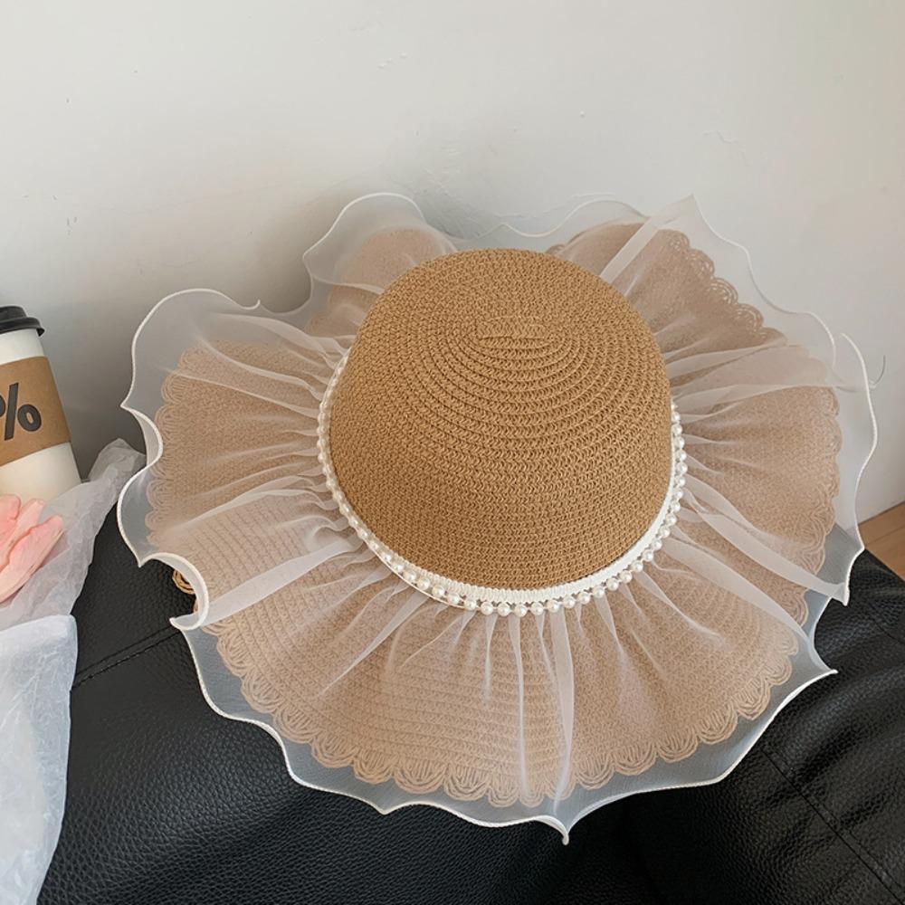 Sun Protection Sun Hat Wide Brim Beach Hat Fashion Straw Hat for Women