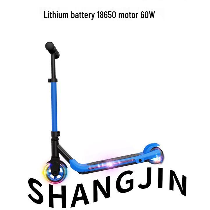 Детский двухколесный электрический самокат: Средний и Большой размеры, Перезаряжаемый Игрушечный Самокат