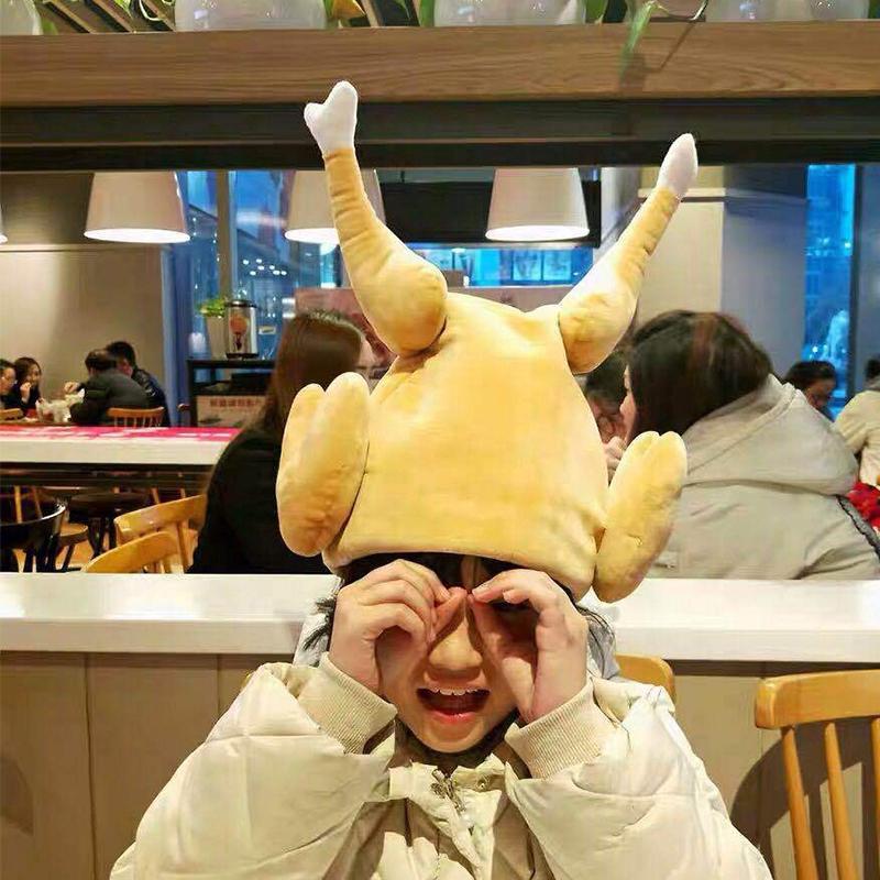 Плюшевая шапка в виде турецкой акулы с подвижными ушками, шапка с заячьими ушками, забавная милая вечерние музыкальная шапка для карнавала, Дня благодарения