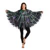 Women’s Web Poncho Halloween Costume Spider Mom Fun Cape Plus Size