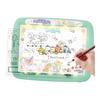 AGATSUMA Sumikko Gurashi Letter and Card Drawing Tracer, Tapioka Park, Plastic, Emerald Green