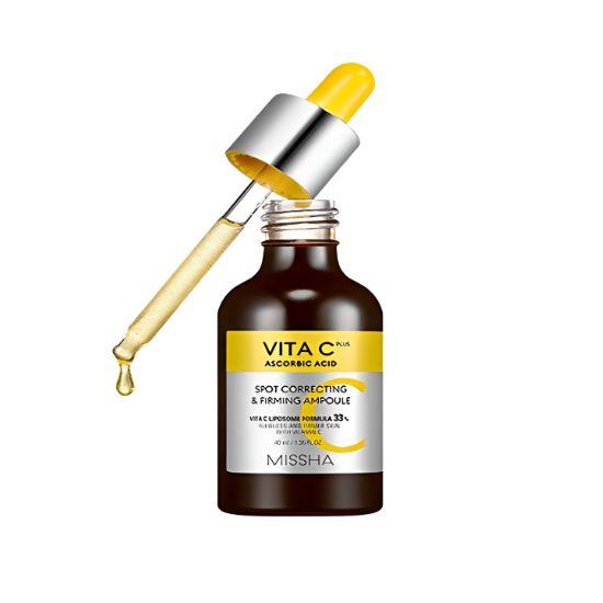 MISSHA Vita C Plus Spot Correcting & Firming Ampoule Brightening Vitamin C Serum 40ml