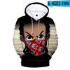 Толстовки с капюшоном The Boondocks, 3D толстовка с длинными рукавами, мужская толстовка с капюшоном, женская повседневная уличная одежда в стиле Харадзюку, одежда унисекс, одежда больших размеров