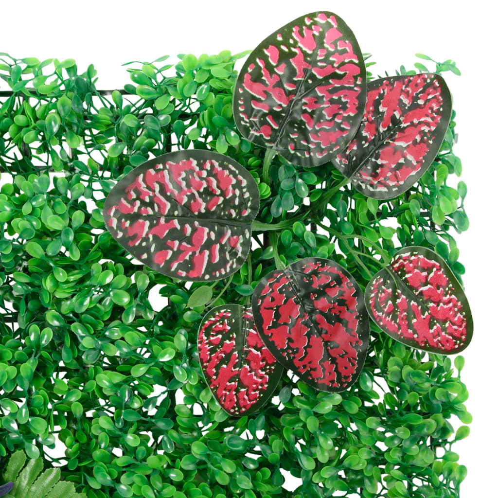 Artificial Plant Privacy Screen 6 pcs Green 40 x 60 cm