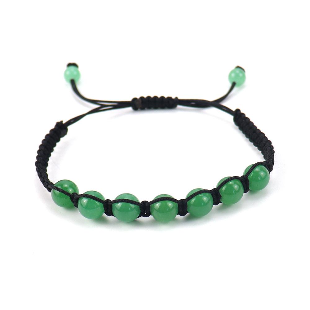 Fashion Creative Seven-Color Rainbow Men'S And Women'S Woven Bracelet Adjustable Bracelet Direct Sales B50