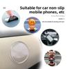 Car Dashboard Non-Slip Mats Removable Sticky Transparent Silicone Gel Pad Auto Magic Gel Holder Stick Phone Holder Accessories