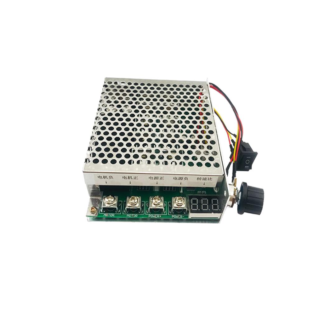 DC 10-55V 100A Регулятор скорости двигателя Прямой/Обратный ход PWM Регулируемый Регулятор скорости двигателя Переключатель управления