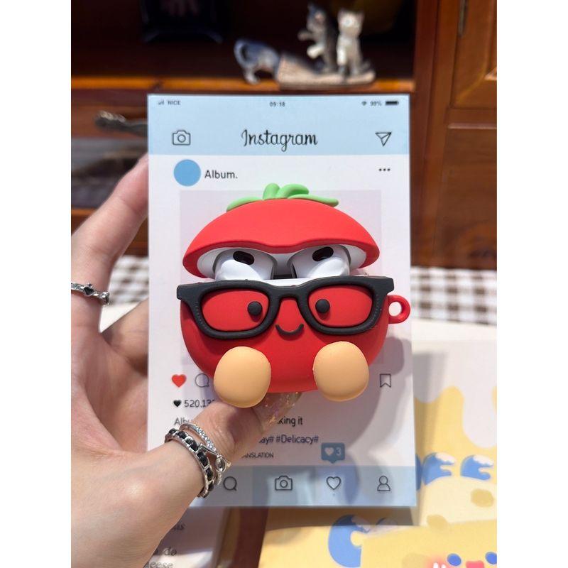 Применимый чехол для наушников Vivotws4 Защитный чехол Vivotws3e Air3pro Нишевый стиль Iqootwsair2 Ударопрочный силиконовый 1I Мультяшный A2 Мягкий чехол Пара A4