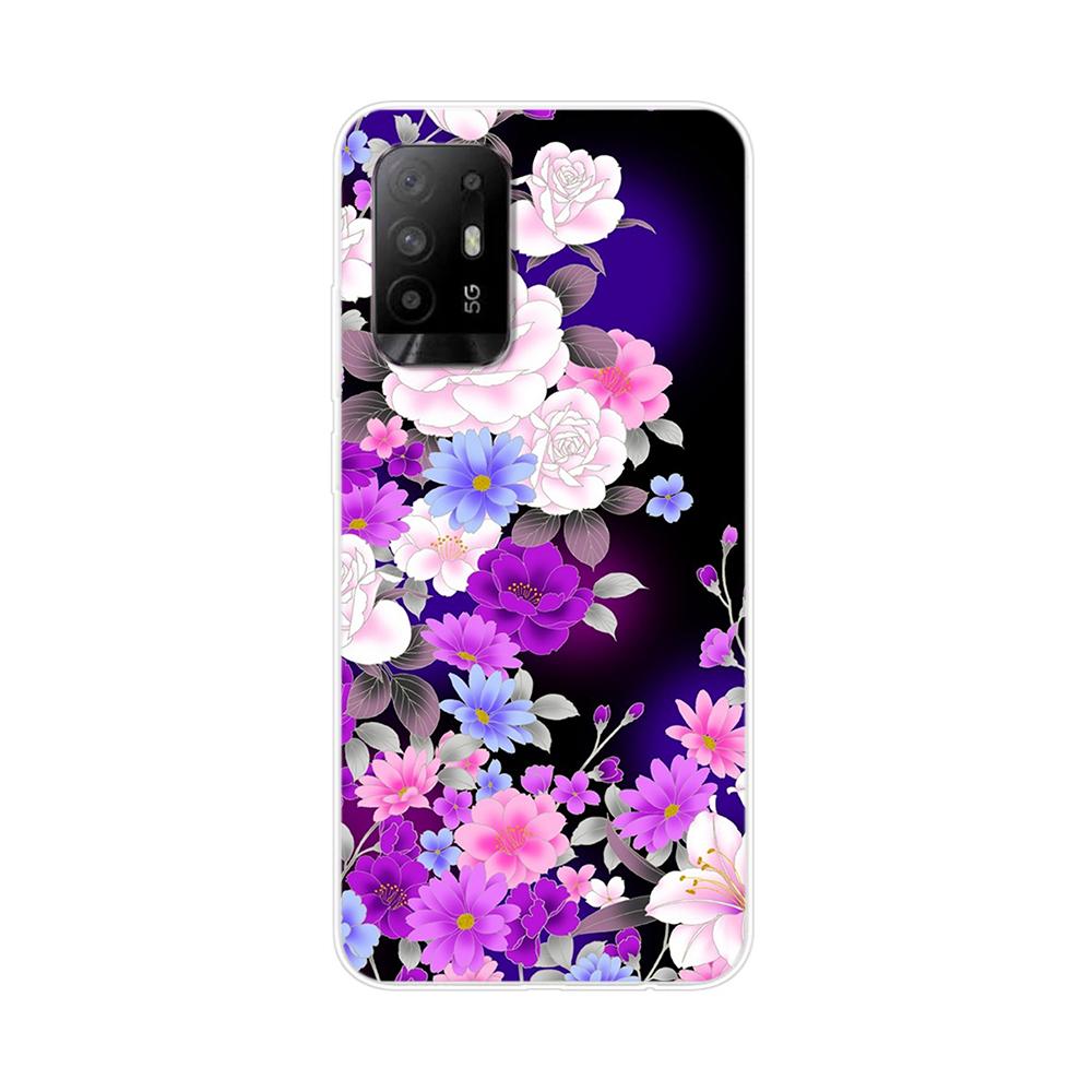 Чехол для Oppo Reno5 Z Чехол с рисунком Цветы Животные Силиконовый Чехол для OPPO Reno 5Z Reno 5 Z 5G 6.43'' Чехол Бампер Чехол для Телефона Coque