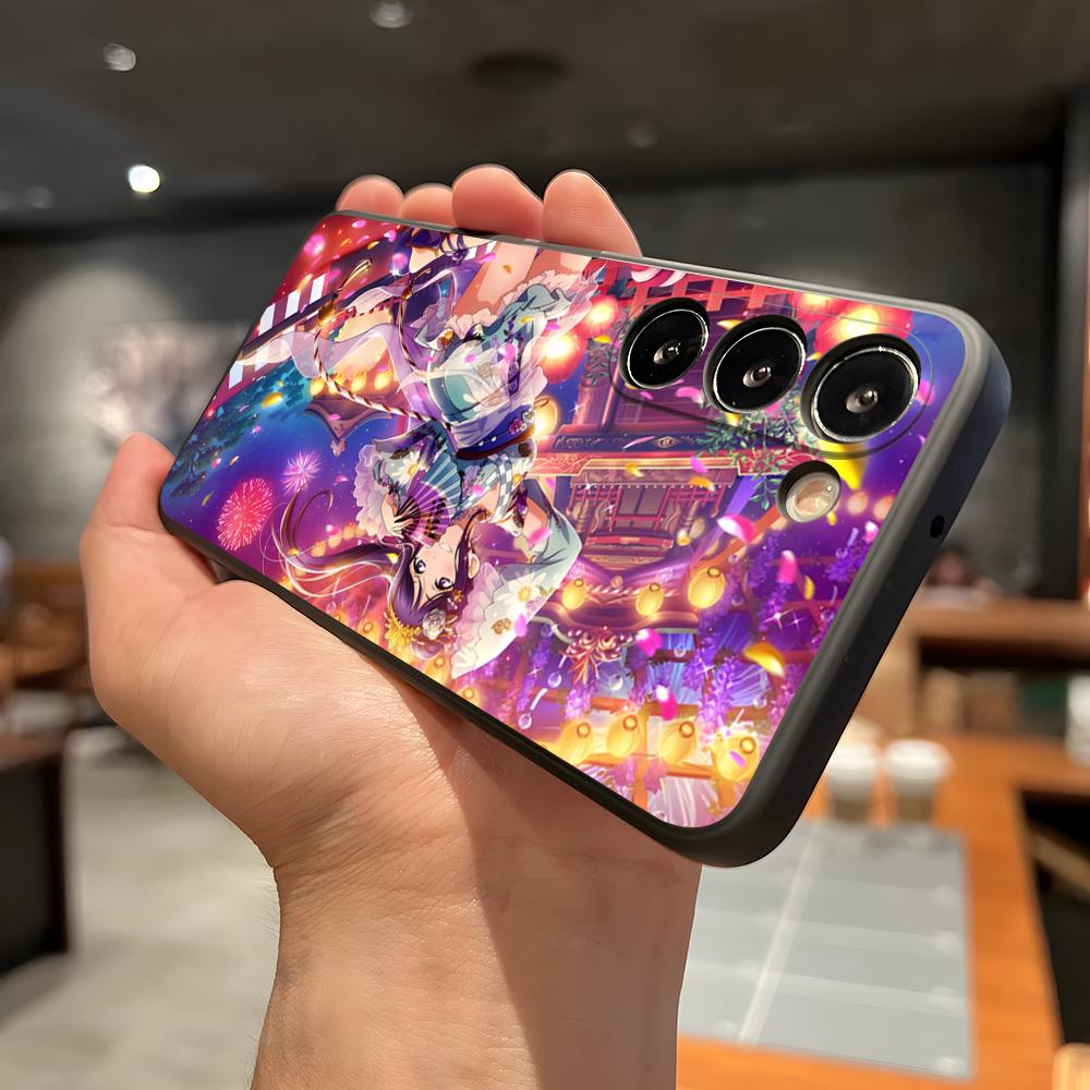 Чехол для телефона Love Live Anime для Samsung A56 A36 A26 A16 A15 A25 A35 A55 A14 A34 A24 A54 Черный Мягкий