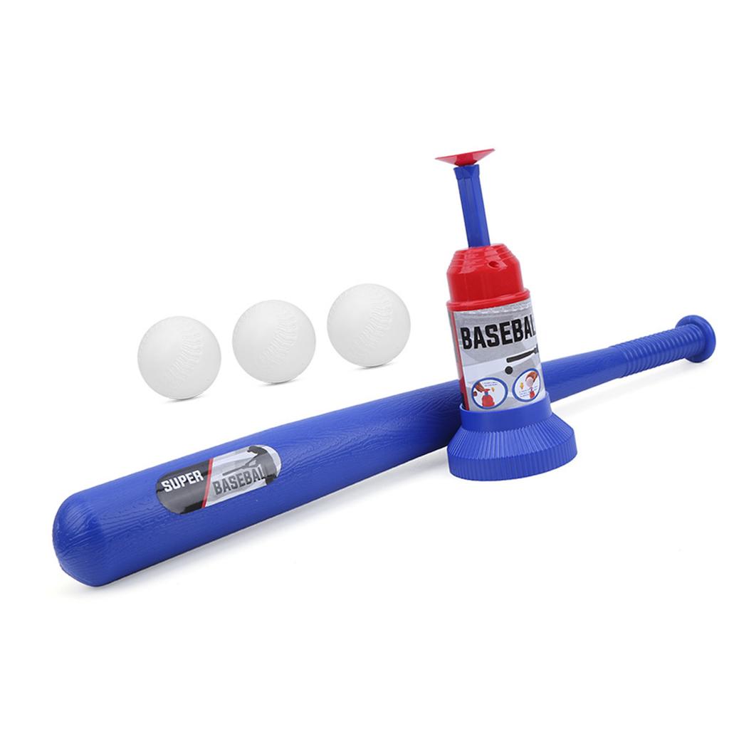 Baseball Ball Set Toy Semi Automatic Baseball Launcher Baseball Bat Toy for Children(777‑607 )