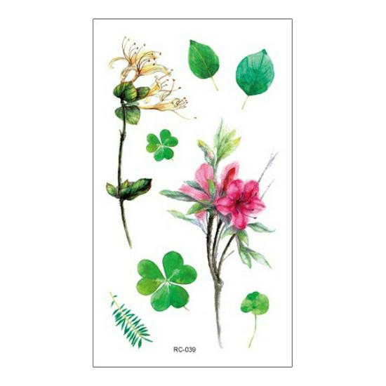 Водонепроницаемые цветные наклейки-татуировки для всех возрастов