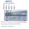 86Pcs Non-slip Blind Hand Riveter Threaded Insert Rivet Tool  Car Tool Repair