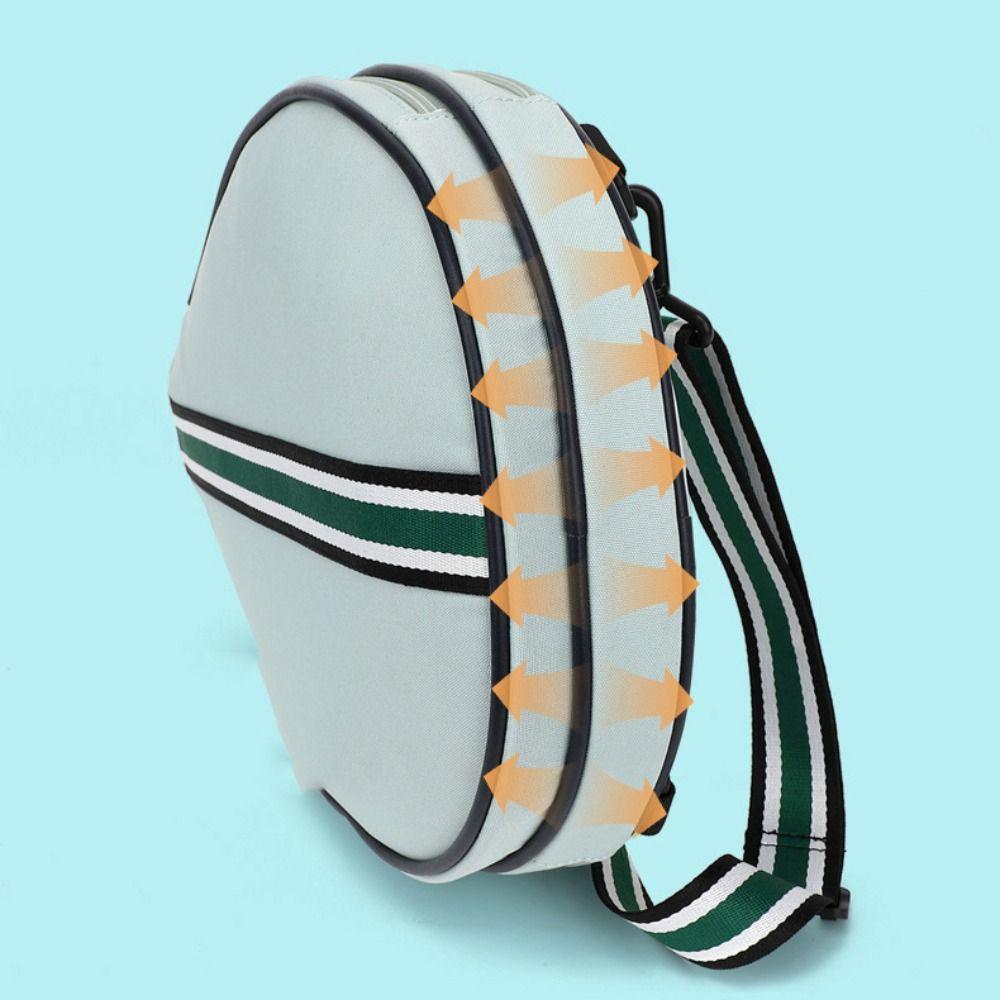 Водонепроницаемая легкая сумка-слинг на молнии для бадминтонных ракеток, тренажеров и оборудования для спортзала