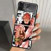 Чехол для телефона Jujutsu Kaisen Japan Anime из твердого ПК для Samsung Galaxy Z Flip 6 5 4 3 Черная крышка ZFlip6 Flip5 Flip4 5G Складные чехлы с принтом