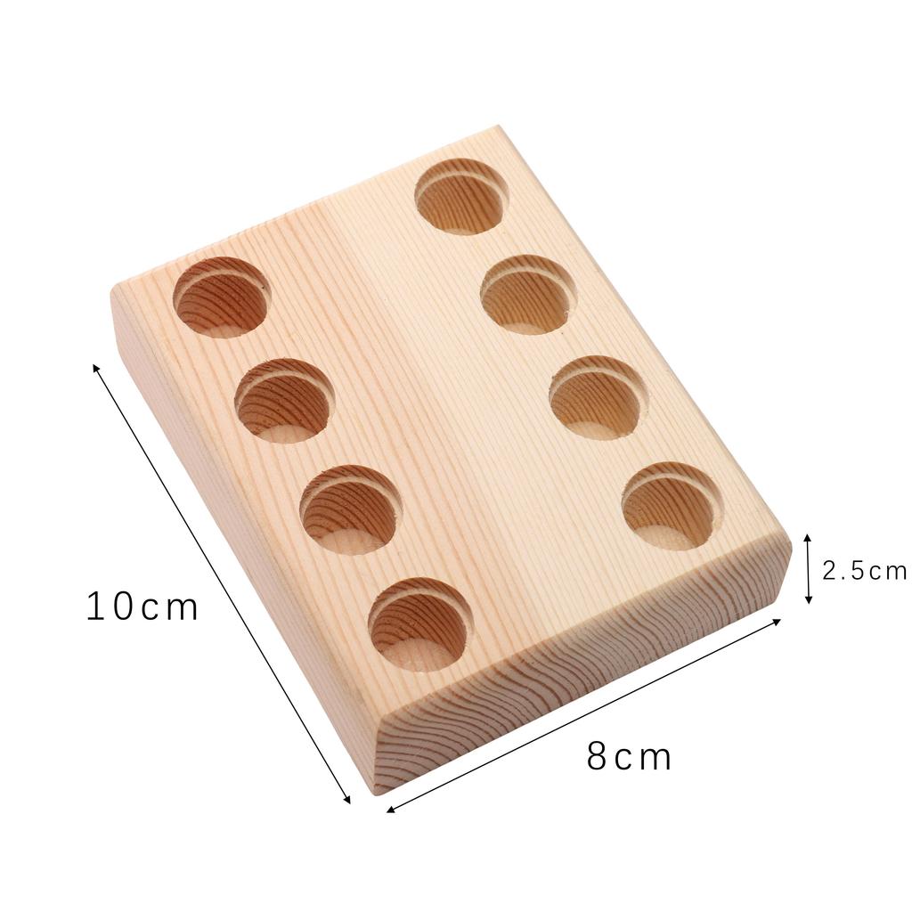 Solid Wood Handmade Pliers Storage Rack Tool