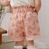 Шорты Happyology для девочек с цветочным принтом и подвернутыми краями
