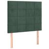 VidaXL Bed Frame with Headboard Dark Green 80x200 Cm Velvet3125724