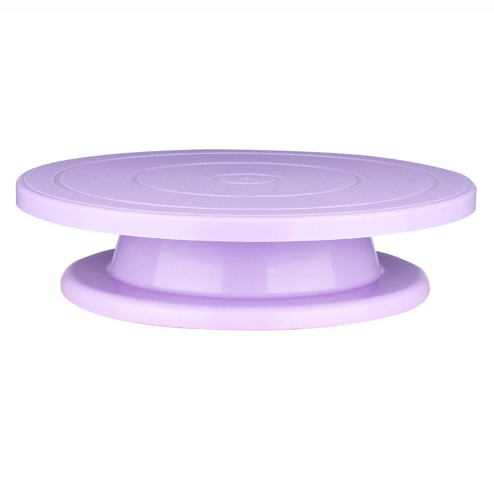 360 Revolving Cake Turntable Sugar Stand Cake Swivel Plate Platform Baking Tools Pastry Supplies Cake Stand AVE