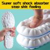4D Latex Sport Insoles Super Soft High Elasticity Shoe Pads Anti-pain Deodorant Cushion Arch Support Running Insoles Foot Insole