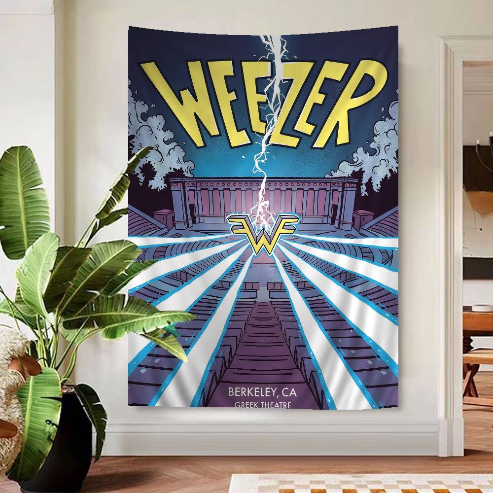Музыкальная группа Weezer Подвесной Богемный Гобелен Подвесной Таро Хиппи Настенные Ковры Комната Домашний Декор