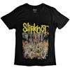 Slipknot - Live At MSG с принтом на спине - Черная футболка