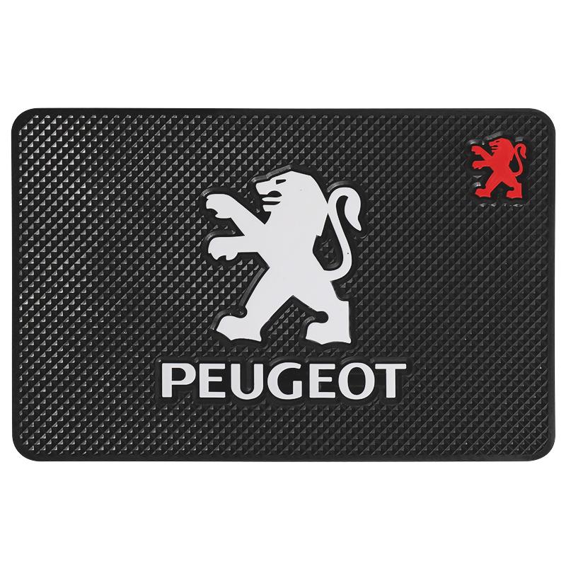 PVC Car Dashboard Anti Slip Mat Silicone Pad For Peugeot 208 308 206 307 207 3008 407 508 2008 5008 301 406 408 607 4008 Rifter