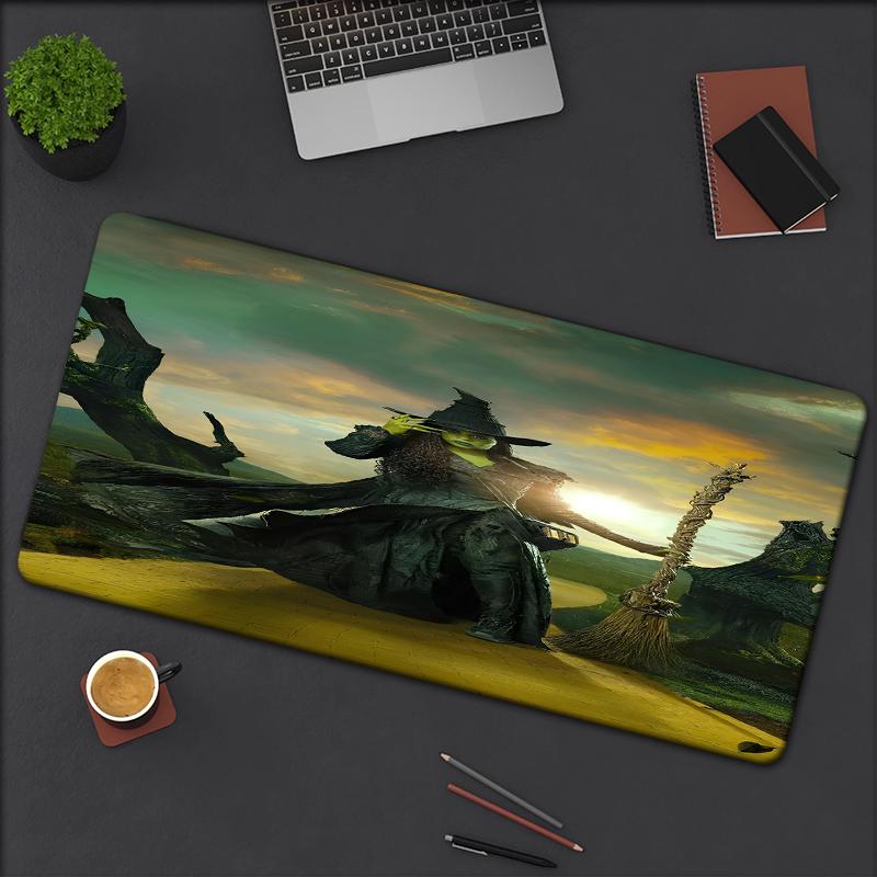 Wicked Theme Mouse Pad, Non Slip Rubber Base, Multifunctional Office & Home Decor, Perfect for Workspace Personalization.