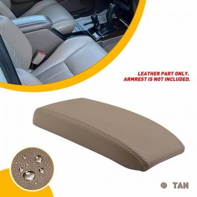 Для 1996-00 01 2002 Toyota 4Runner Кожаная крышка центральной консоли Накладка на подлокотник Бежевый