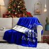 Football Club Everton Throws Blanket Flannel Blankets Plush for Couch Bed Gifts for Men Women Travel picnic blanket Christmas fan gifts