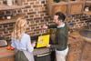 TEMPERED GLASS CUTTING BOARD 30x22 BRICK