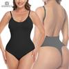 Women Sexy Back Low Thong Bodysuits Corsets Seamless Backless Sculpting Body Shaper 3 In 1 Invisible Butt Lifter Lingeries Fajas