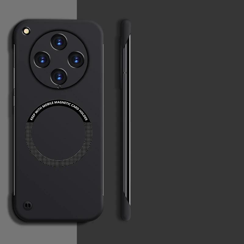 Для Magsafe Магнитный чехол для телефона OPPO Find X8 Pro Безрамный жесткий чехол для задней панели из ПК Беспроводные зарядные чехлы для Oppo Find X8 Pro Безрамный чехол Candy
