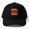 Бургер Кинг Кепка Бейсболка Летняя Кепка Однотонная Мальчики Женщины Snapback С принтом Унисекс Рыба Спорт Повседневная Черный