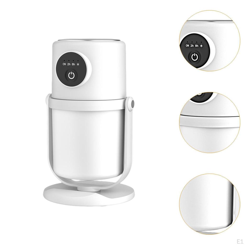 Воздушный диффузор Персональный увлажнитель воздуха Вращающийся дизайн Автомобильный ночник для