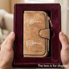 Unique Monster Men's Large Capacity Wallet with Business Card Slot and Cash Pocket, Suitable for Formal Occasions and Office Use, Ideal Gift for