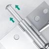Right Angle Door Closer Self-Closing Invisible Door Spring Hinge  Wooden Door