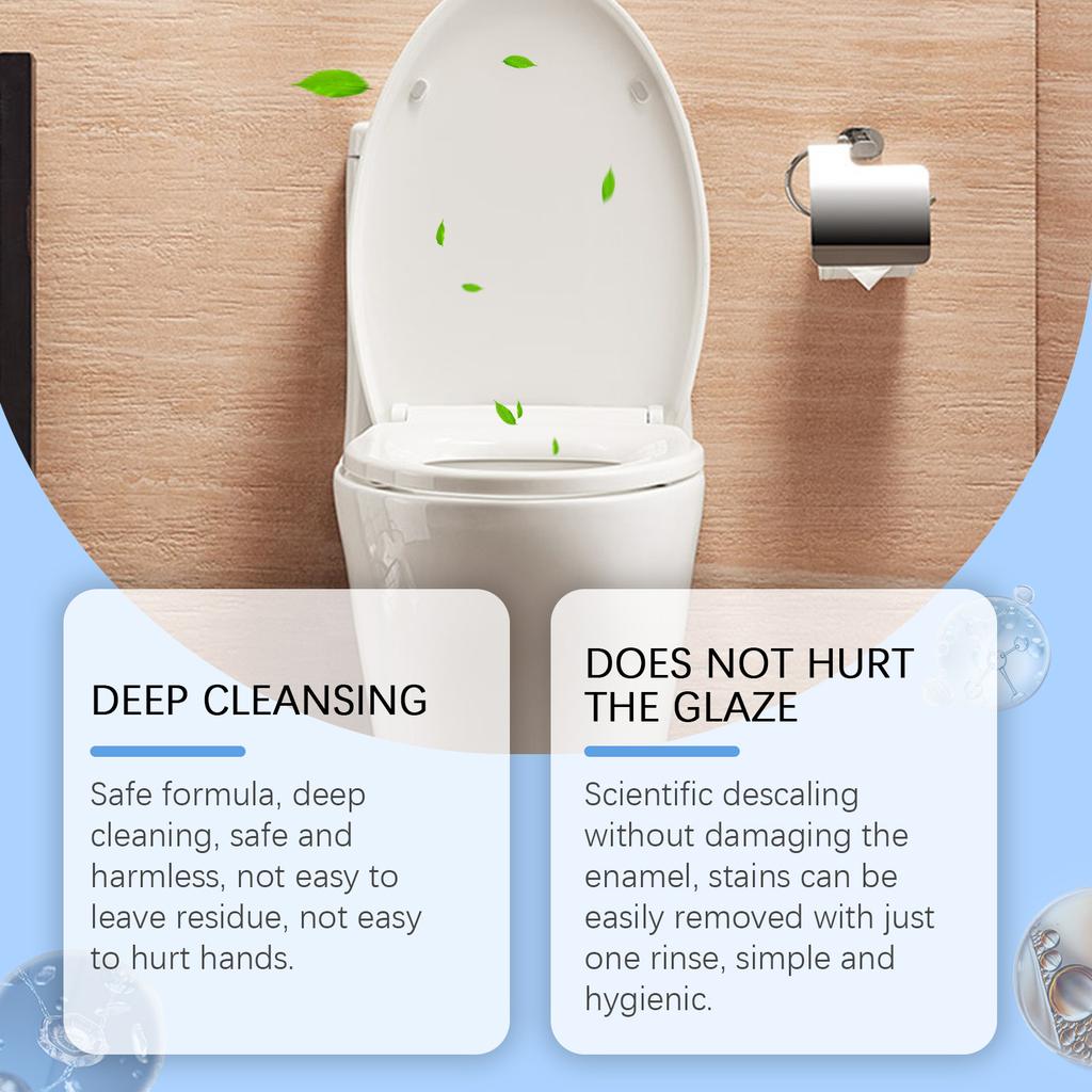 Household Toilet Bowl Cleaner Powerful Foaming Toilet Bowl Cleaner for Toilet Flushing Dirt Odor