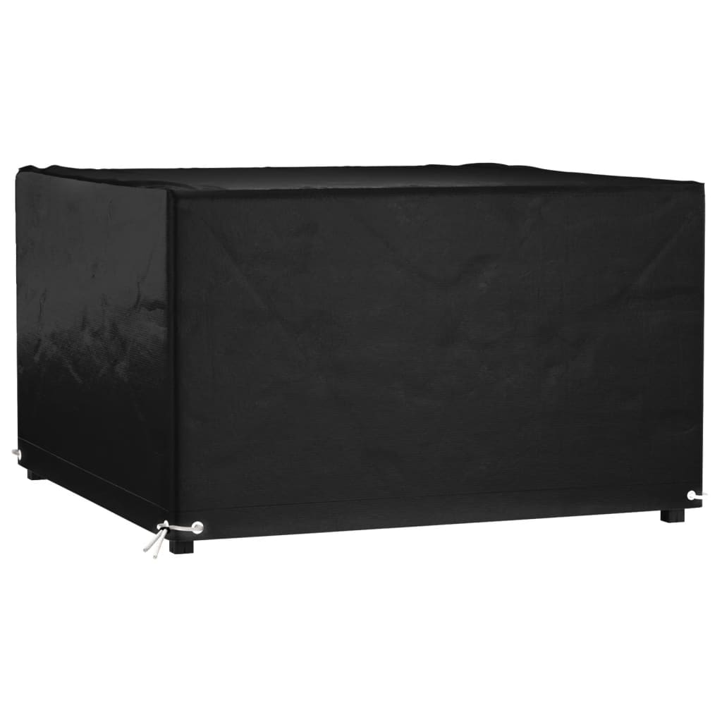 Garden Furniture Cover with 8 Eyelets 132 x 132 x 80 cm Square
