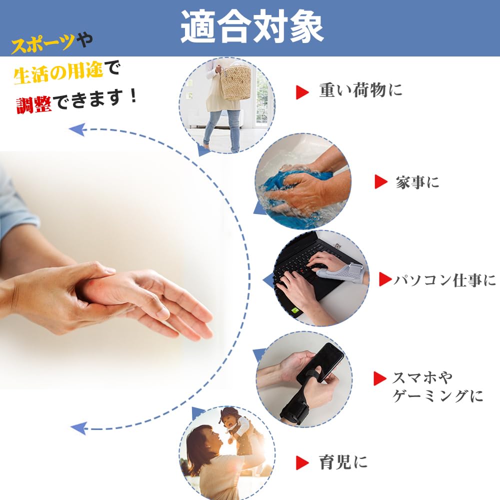 KATYOU Thumb Base Thumb Fixed Metal Plate Breathable Mesh Tendon Thumb Does Not Get One Size Fits 2 Pieces Supporter, Wrist, Support, + Material,